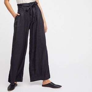 FP High Waist Linen Pants